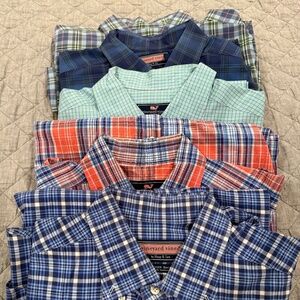Vineyard Vines Men’s Button Down Shirts Lot (5)